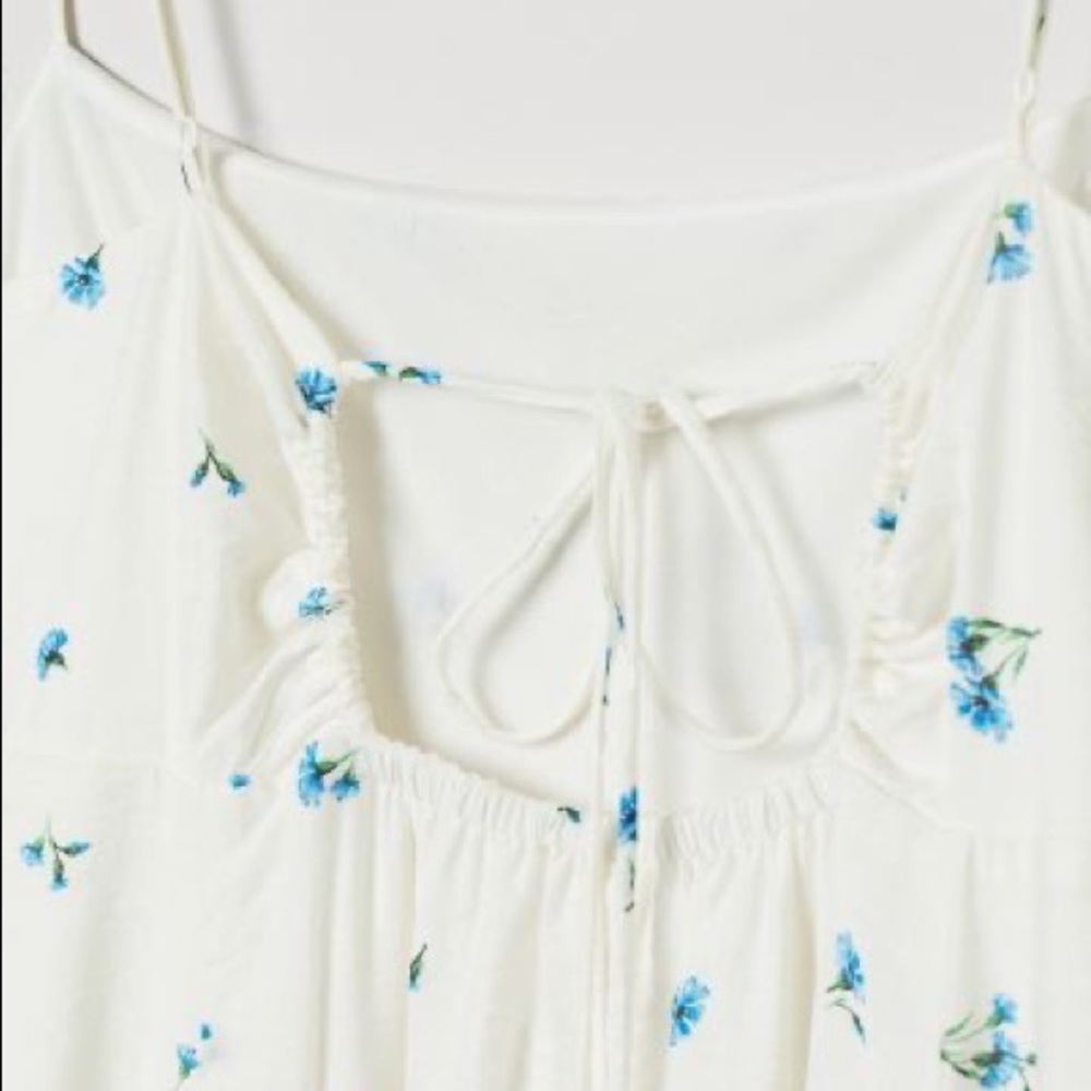 HM floral maxi dress